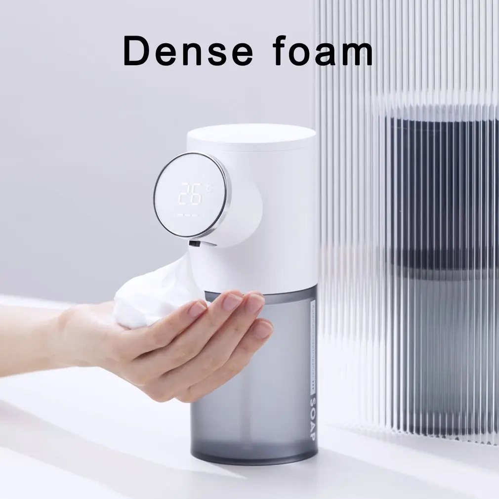 

Automatic Soap Dispenser USB Rechargeable 320ml Liquid Soap Dispenser Digital Display Foam Hand Sanitizer Machine