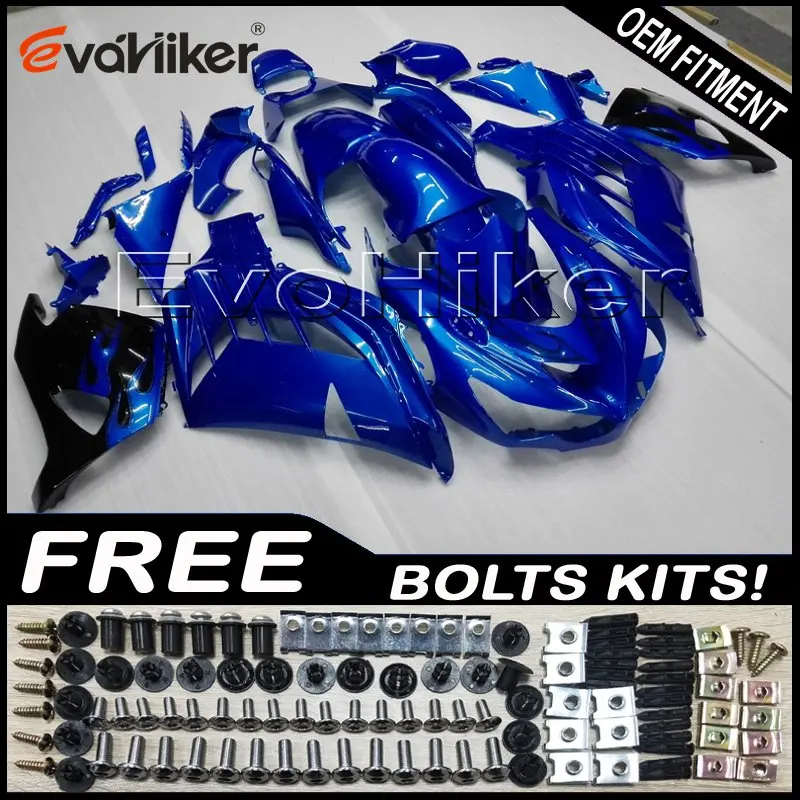 

ABS Fairings for ZX14R 2012 2013 2014 2015 2016 blue motorcycle bodywork kit Injection mold