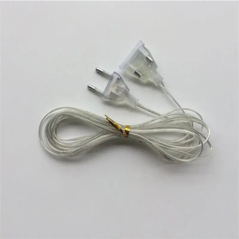 Сетевой кабель Studyset 3 метра удлинитель питания светодиодный ЕС штекер светильник