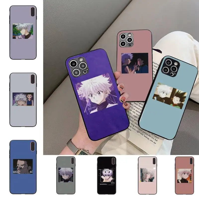 

Hunter X Hunter HXH Anime Aesthetic Phone Case For iPhone 11 8 7 6 6S Plus X XS MAX 5 5S SE 2020 XR 11 pro DIY capa