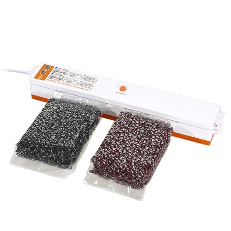 

Food Vacuum Sealer Packaging Machine With 15pcs Bags Free Vacuum Food Sealing Machine Vacuum Sealer Packer Mini Kitchen New