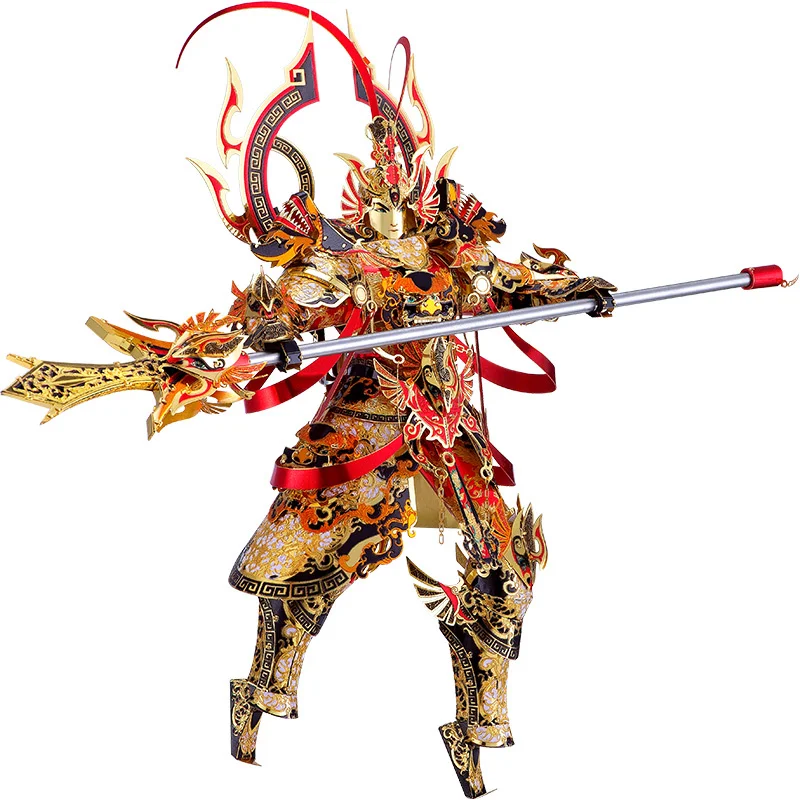 

Металлическая головоломка для взрослых и детей, модель Бога, игры «сделай сам», лазерная резка, сборка игрушек, украшение рабочего стола, по...