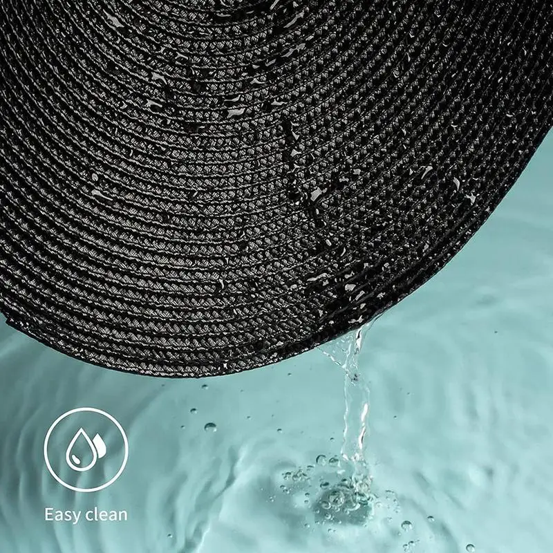 38 СМ Круглая Большая тканая подставка в скандинавском стиле Нескользящая