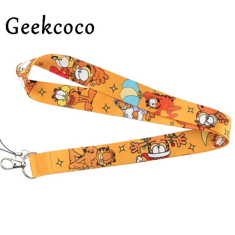 

Cat Cartoon kawaii Multi-function Lanyard Mobile Phone Key Card Identification Straps USB Badges Holder Hanging rope J0544