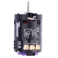 surpass hobby v3 540 13 5t sensored spec rc brushless motor for 110 rc racing car truck rc car parts accessories purple black