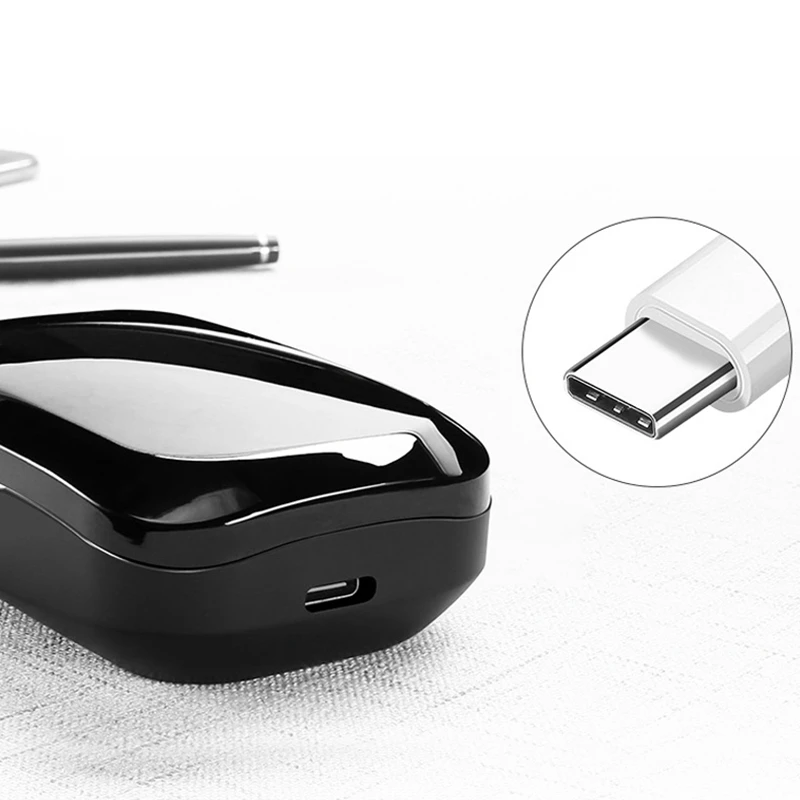 TWS5.0 спортивные наушники беспроводная гарнитура светодиодный дисплей Bluetooth