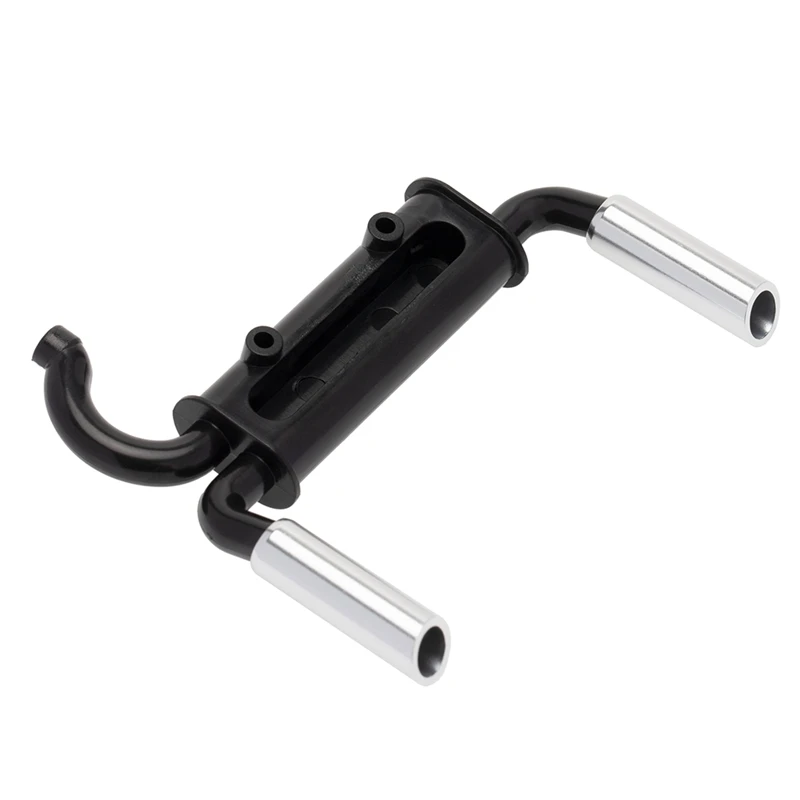 

Metal Exhaust Pipe Tailpipe for Traxxas TRX4 Axial SCX10 90046 & Engine Idling Smoke Generator