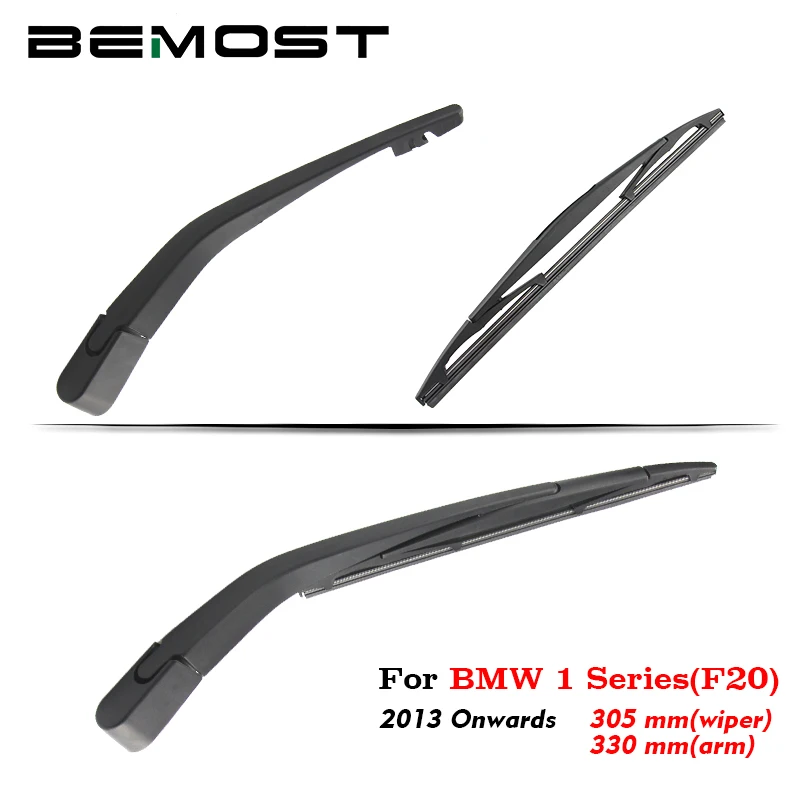 

BEMOST Auto Car Rear Windshield Wiper Arm Blades Soft Natural Rubber For BMW 1 Series(F20) 305MM 2013 2014 2015 2016 2017 2018