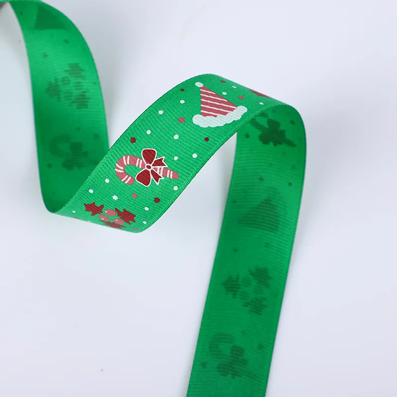 Мультяшная лента Рождественская декоративная шириной 2 5 см для упаковки