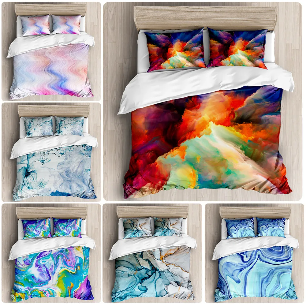 

Flow Color Series New 3D Printing Bedding Pillowcase Quilt Cover 2-3 Sets In 2020comforter Duvet Covers Pillowcases