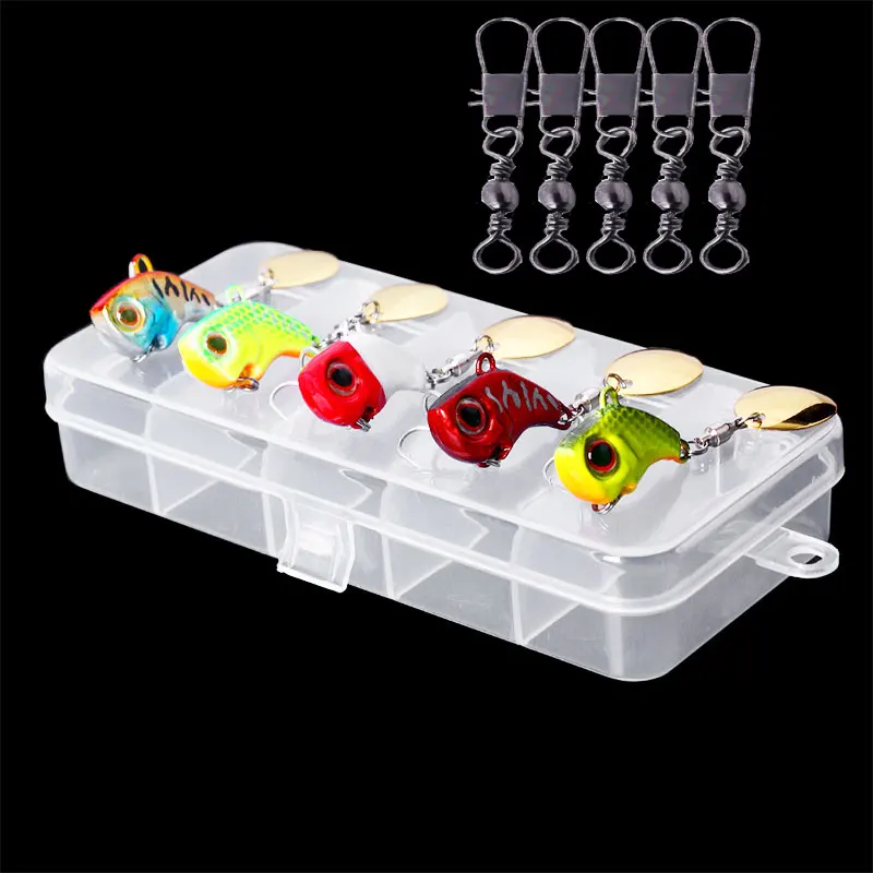 

5 шт., набор рыболовных приманок 8 г/12 г/15 г/20 г