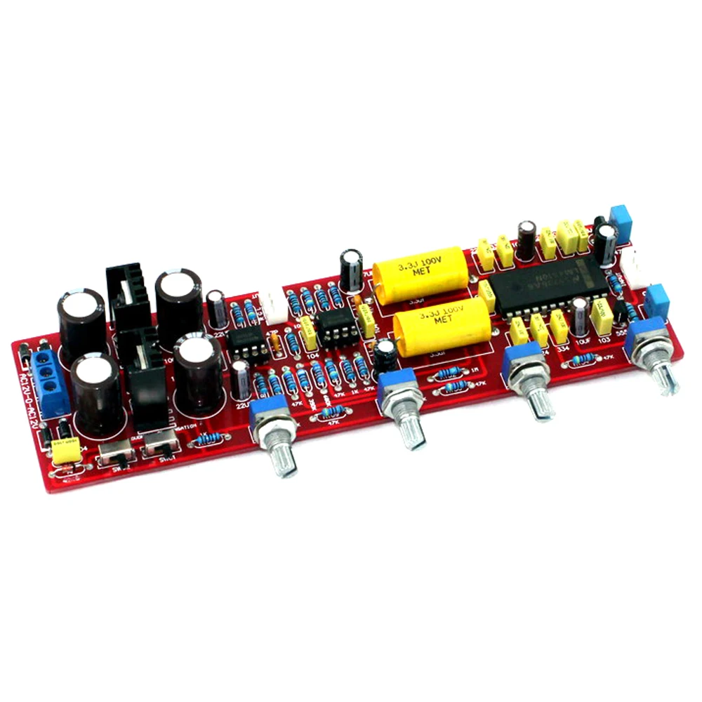Фото LM4610N+NE5532 Тональная плата AC12V-0-AC12 без 4610IC №1