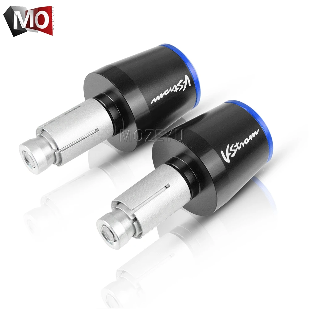 7/8&quot 22mm Motorcycle Handlebar Grips End Handle Bar Cap Plug For Suzuki DL250 DL650 DL1000 V-STROM 250 650 1000 / XT GW250 | Автомобили