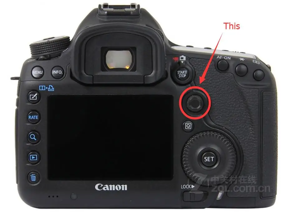 Новый для Canon 5D MARK III III/Melo M3 5D3 5diii с мульти контроллером навигации джойстик Камера