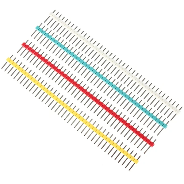 

10pcs 1x40P 40Pin 2.54mm Straight Single Row Male Pin Header Strip