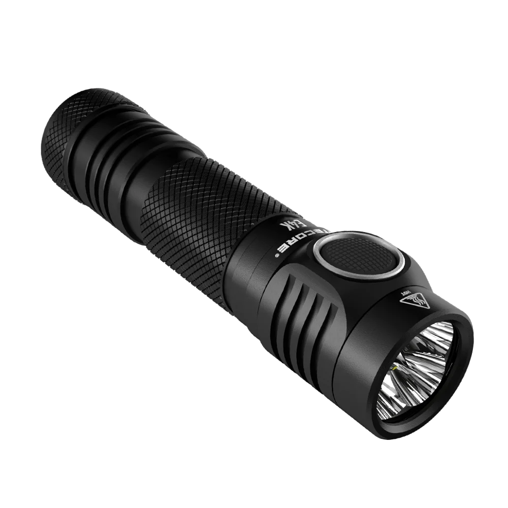 100% оригинал NITECORE E4K 4400 люмен 4 x CREE XP-L2 V6 светодиоды 21700 компактный EDC фонарик с