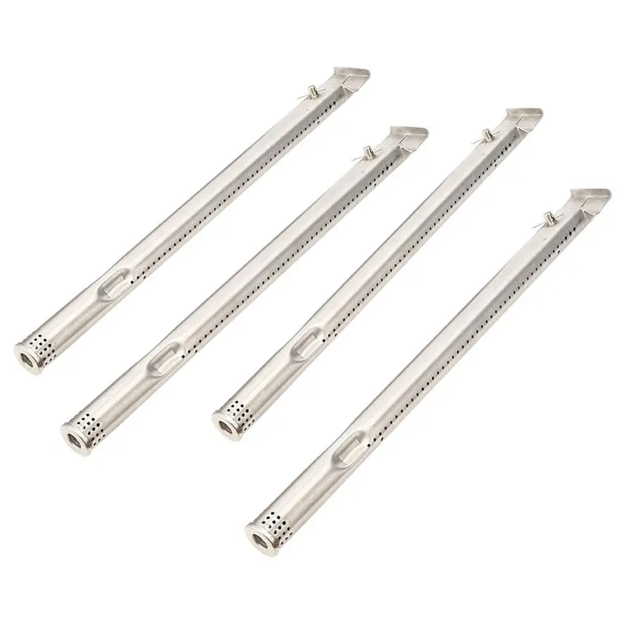 4 шт. универсальная прямая трубка из нержавеющей стали для барбекю газовая гриля
