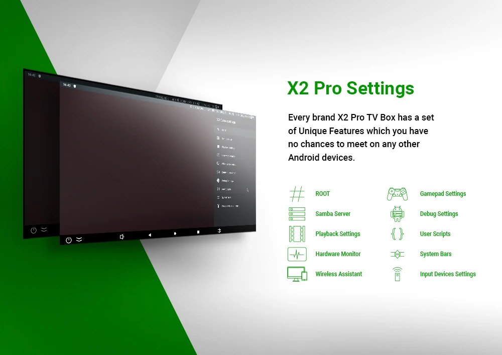 Ugoos Android 9,0 2/4 г 16Г/32г/X2 Pro/X2 cube Смарт ТВ Box Amlogic S905X2 2,4G/5G Wi-Fi 1000 м Bluetooth Media Player Декодер каналов кабельного телевидения компьютерной приставки к телевизору