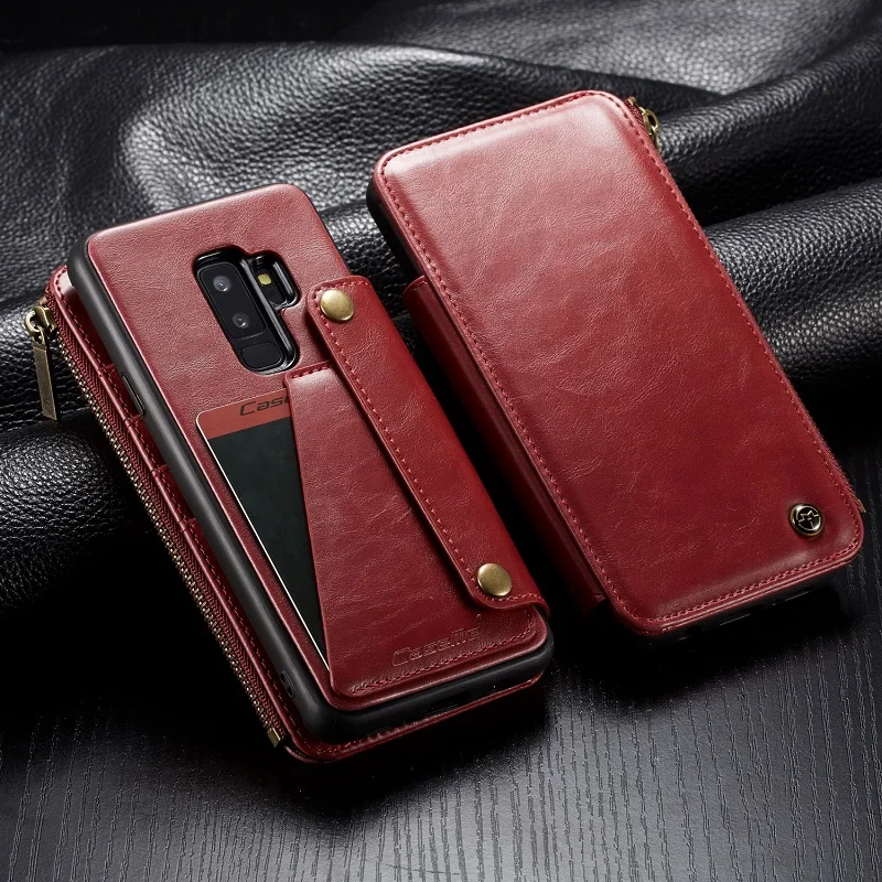 S9Plus чехол для samsung Galaxy S9 Plus кожаный чехол держатель для Карт Подставка книжка откидная крышка для samsung S9 Plus кошелек чехол etui