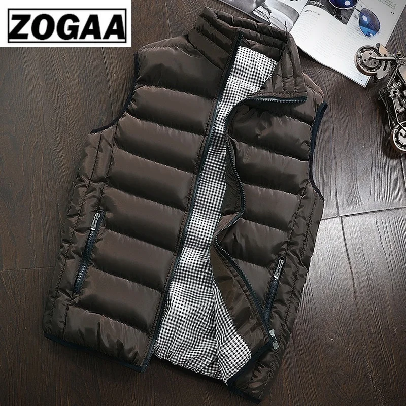 ZOGAA корейская мода мужская одежда жилет мужской новый стильный 2019 весна осень