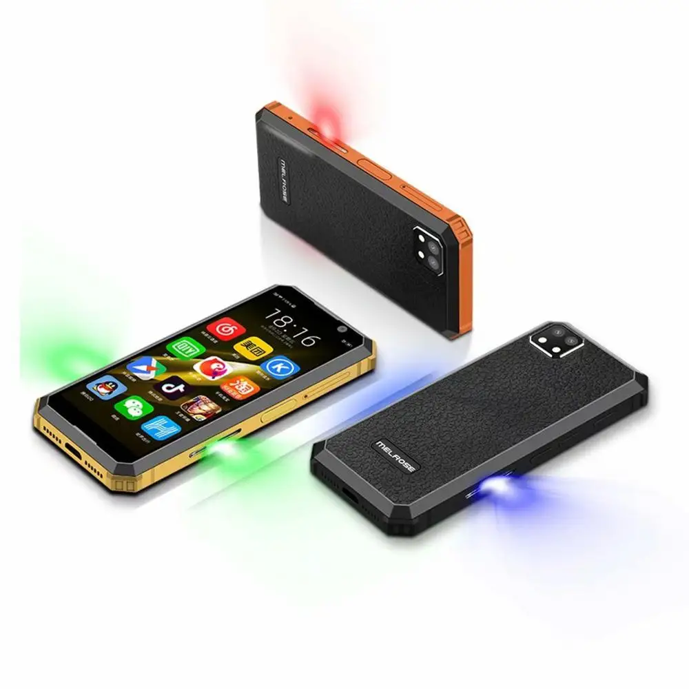 

Melrose 2019 END Android Telefone Mini Portable Cheap Smartphone 3.4'' Fingerprint ID 5MP 4G 3GB RAM Ultra Slim Mobile Phones