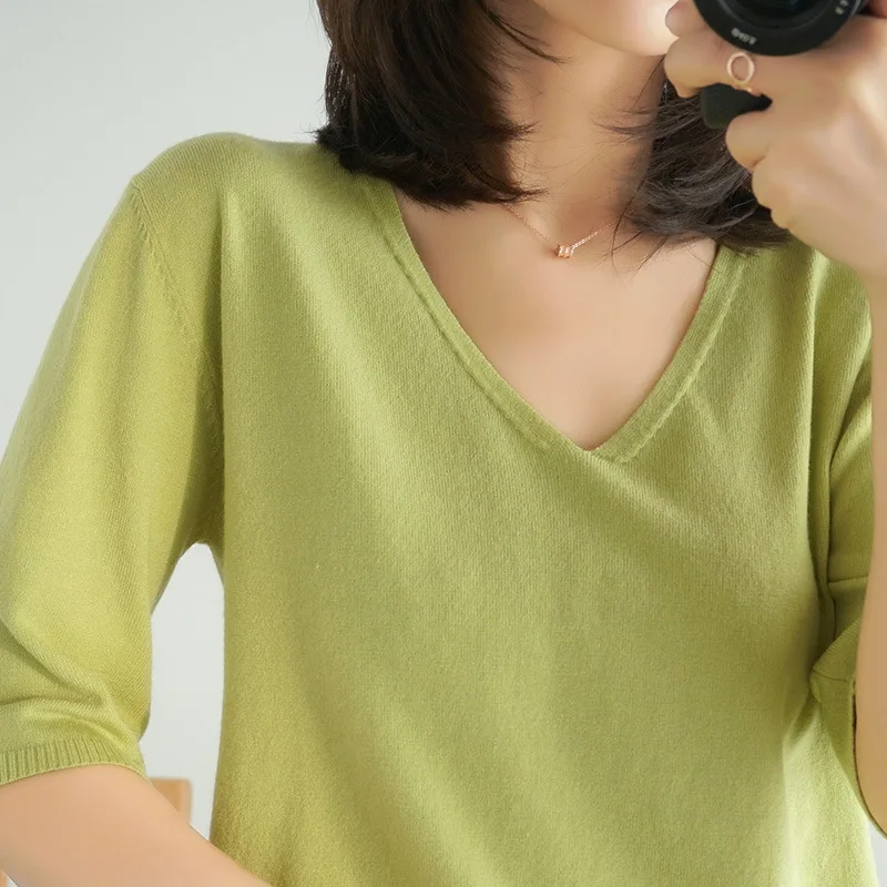 

Sweater Woman 2020 new autumn and winter long sleeves with a slim bottom blouse half turtleneck sweater SBC149-SBC157