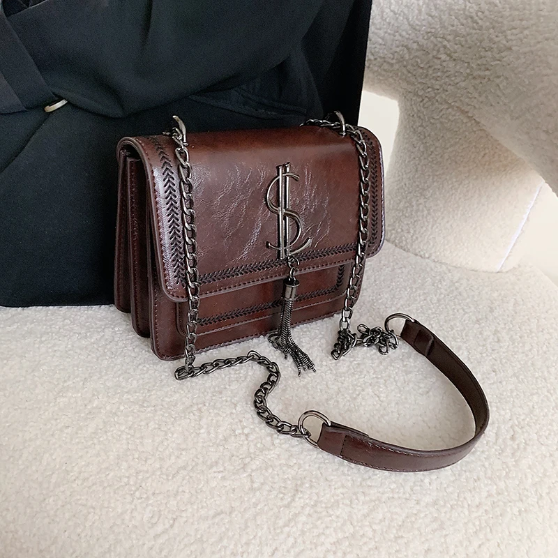 

2020 Louis Fashion Handbags High Quality PU Leather Women Bag Sweet Girl Strap Small Square Package Lattice Shoulder gg Bag