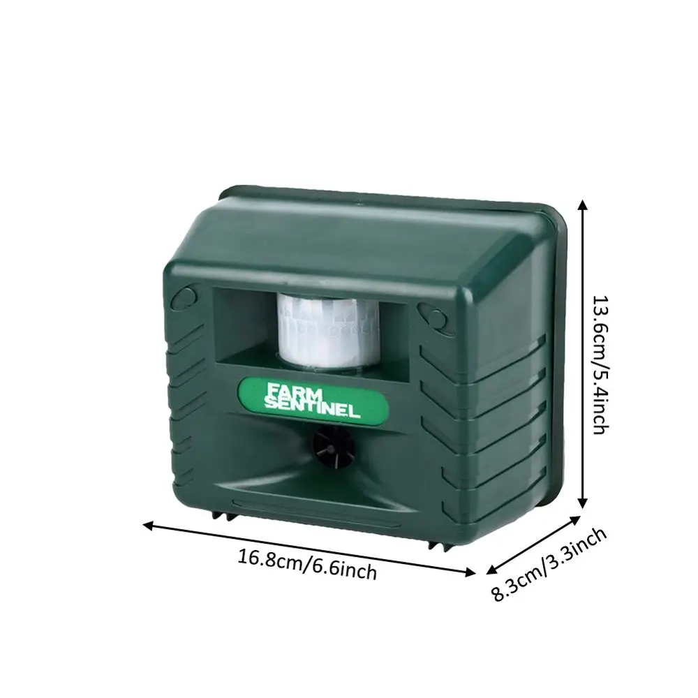 Ультразвуковой отпугиватель животных водонепроницаемый Репеллент для птиц