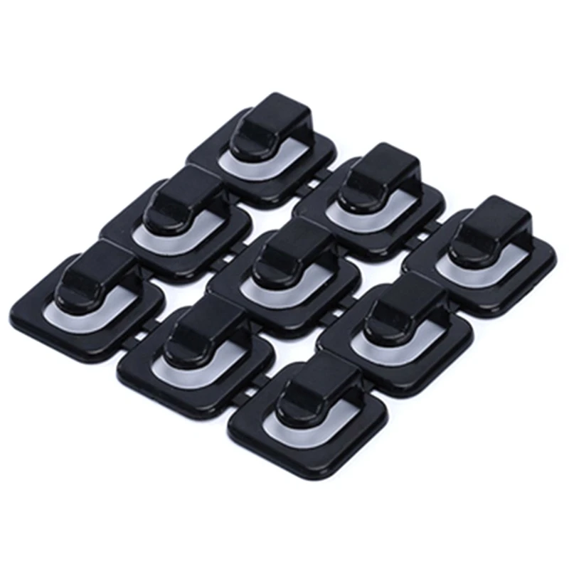 

Car Wire Clip USB Cable 18Pcs Sticker Fixed Clamp Clips Fastener Charger Clasp Retaining In Auto Accessories Holder Car-styling
