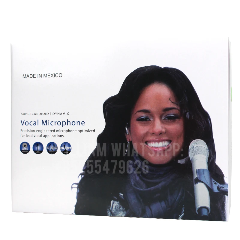 Суперкардиоидный конденсаторный микрофон для микрофона shure качество 5A 1:1 KSM9 KSM9HS