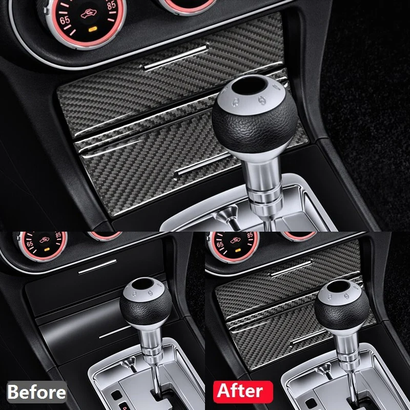 For Mitsubishi Lancer 2008-2015 Carbon Fiber Car Central Control Storage Glove Box Cover Trim Sticker Decor Accessories | Автомобили и