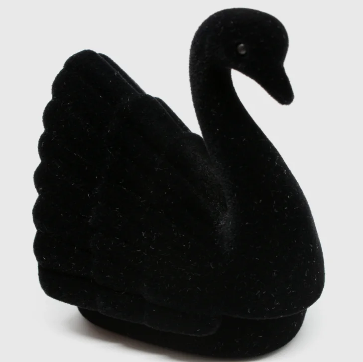 100 шт бархатная коробка для кольца сережек ожерелье с подвеской замочком