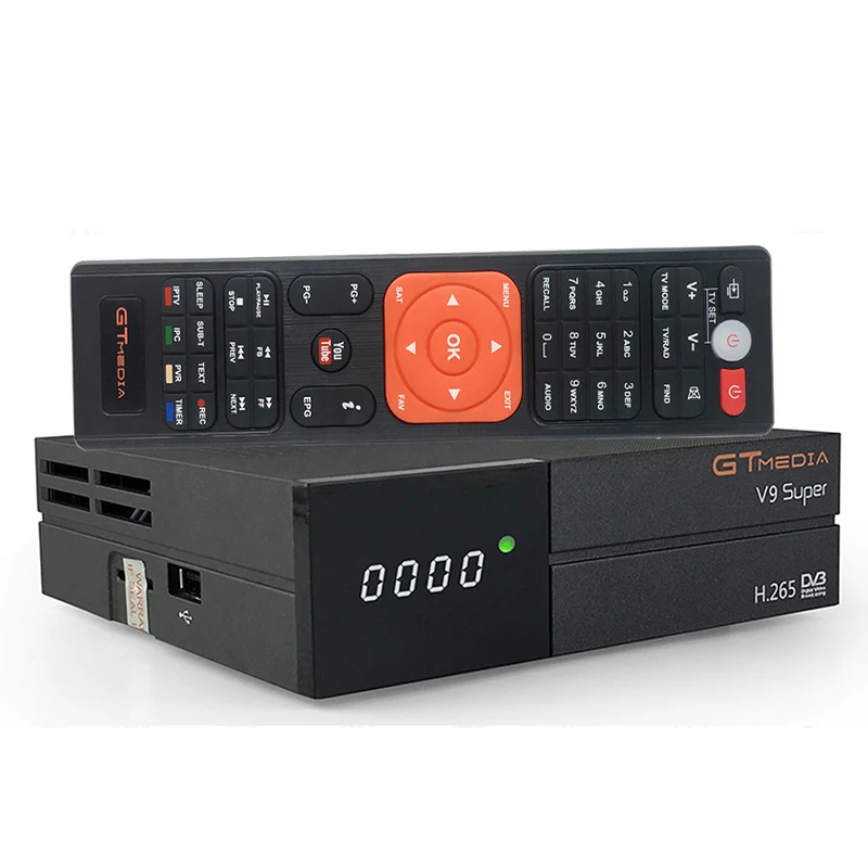 GTmedia v9 super Спутниковый ресивер DVB-S2 GTmedia V9 супер встроенный WiFi HD 1080P спутниковый рецептор же GTmedia V8nova Европа Испания - Цвет: GTmedia v9 super