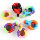 DIY вращающееся кольцо для снятия стресса Fidget Roller Twist Finger Depression Toy Vent Toys для детей, игрушки для молодых взрослых