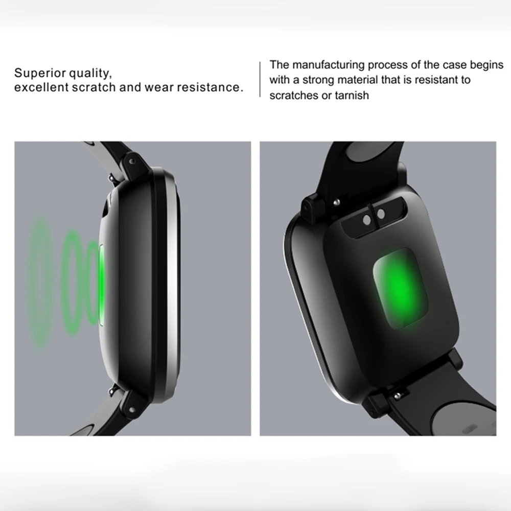 Q58 умный браслет для мужчин и женщин 3D UI цветной экран измерение кровяного