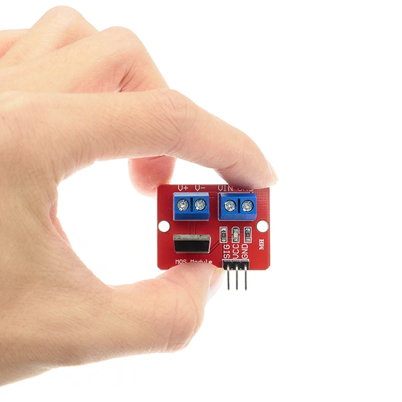 10 шт. 0-24 В верхняя кнопка Mosfet IRF520 драйвер MOS модуль для Arduino MCU ARM Raspberry pi |