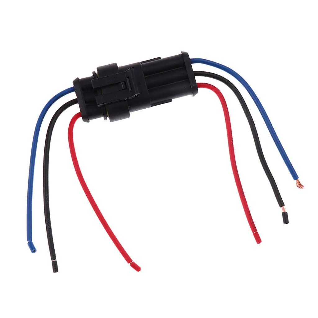 

Great Performance 10 kits 3 Pin Wire Connector Plug Harness Clips