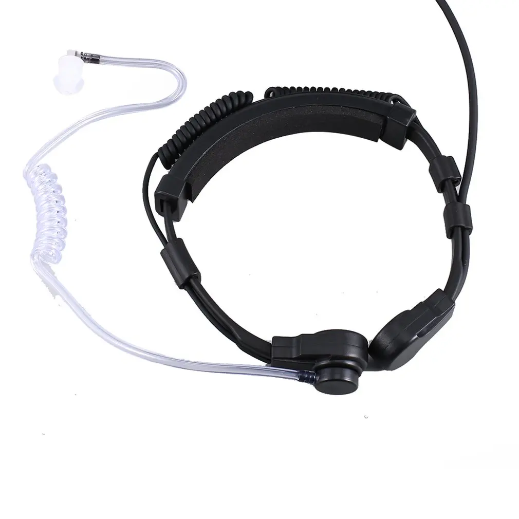 XQF Throat Mic Microphone Air Tube Earpiece PTT Earphone for Motorola Tetra Walkie Talkie MTP3250 MTP3100 DP2400 CB Radio | Мобильные
