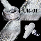 UR SUGAR 7,5 мл серебряные и золотые Светоотражающие блестящие красные бриллианты прозрачные блестящие лаки для ногтей Домашние DIY