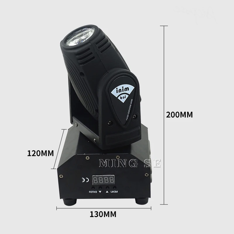 

10W Super Beam RGBW 4in1 Moving Head Light DMX512 LED Spot Lighting Show Disco DJ Laser Light