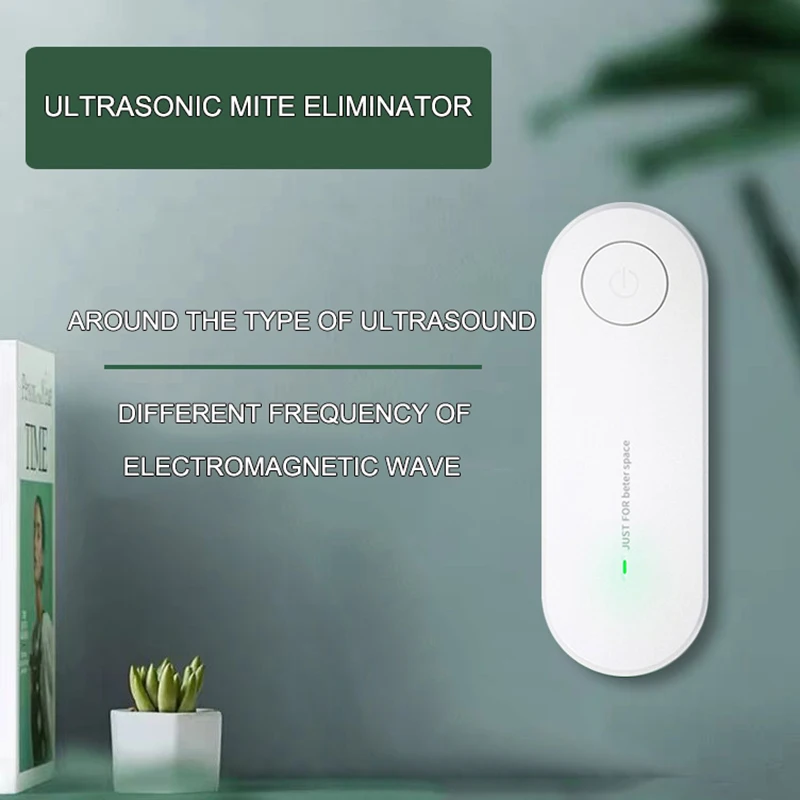 

Ultrasonic Mite Eliminator Sterilize Bedding Health Care Compact and Portable to Eliminate Mites Insects and Mites No Radiation