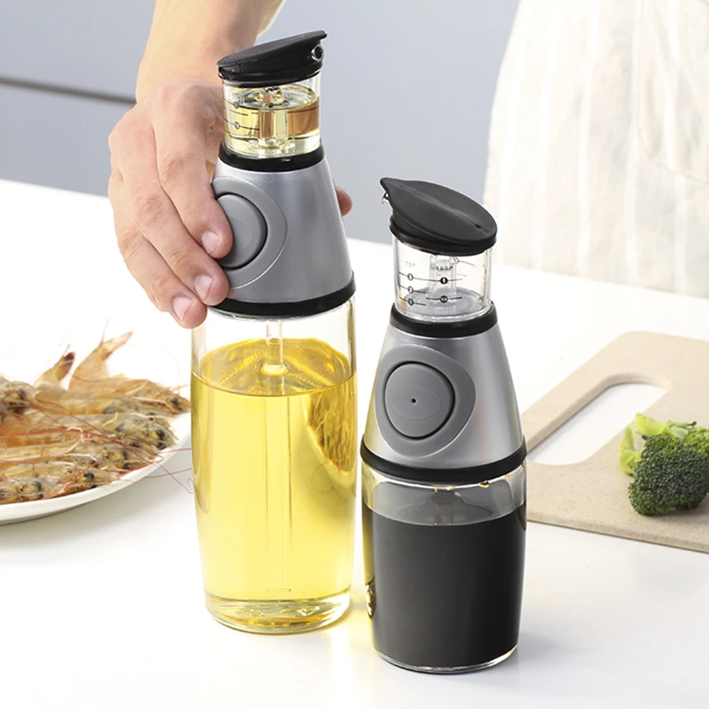 Измеряющая бутылка управления маслом пресс тип здоровая посуда измерение