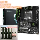 Huananzhi X99-T8 конфигурация Xeon E5 2678 v3 4 шт. 8 ГБ = 32 Гб 1600 МГц DDR3 память ECC REG X99 2678V3