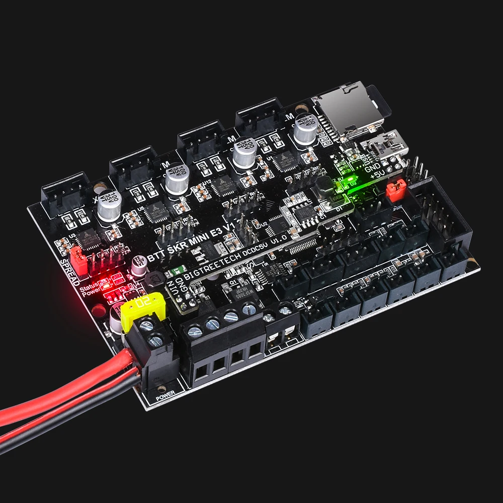 Модуль питания BIGTREETECH DCDC5V поддержка работы 5V RGB лампа Лента 3D принтер Часть для SKR