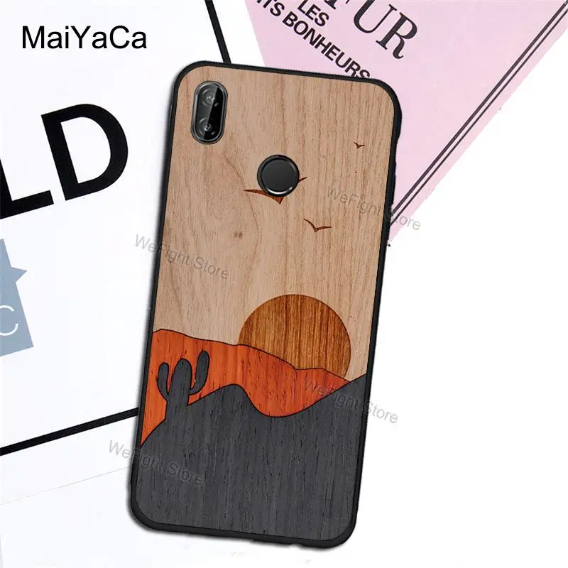 Wolf Bike Butterfly Wood Case For Xiaomi Redmi Note 9 Pro 9S 8T 8 9C 9A Mi 10T 10 Lite POCO X3 | Мобильные телефоны и