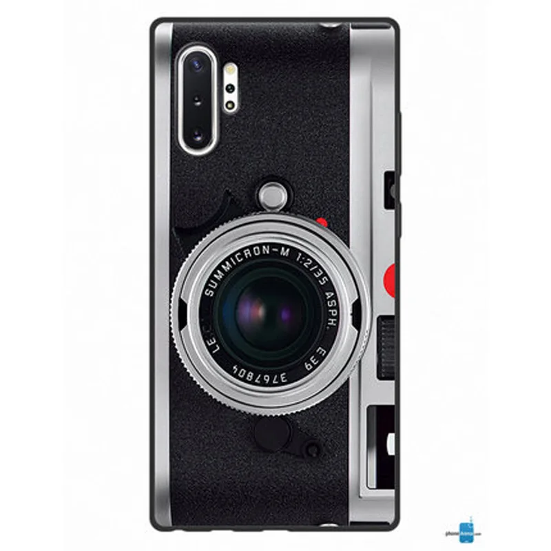 Чехол для samsung Galaxy Note 10 Pro plus мягкий чехол телефона в стиле ретро из ТПУ Note10 + 5G