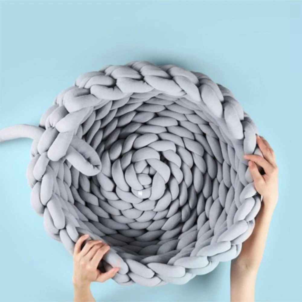 Кошечка для домашних животных DIY ядро пряжа коты кровати дом Питомник Для собак