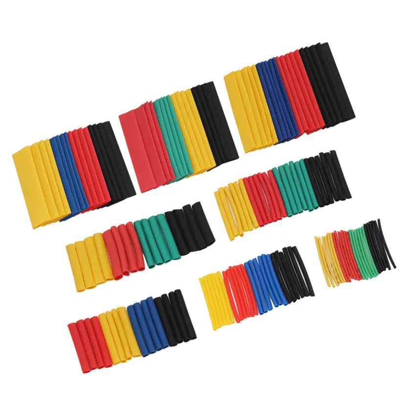 

Набор термоусадочных трубок 328 шт., термоусадочные полиолефиновые изоляционные трубки в ассортименте, термоусадочные трубки для проводов и...