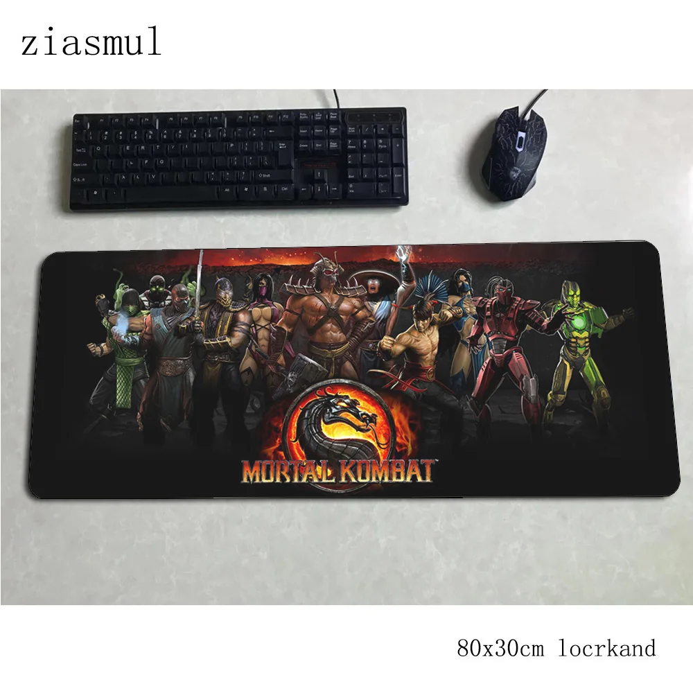 Мортал комбат padmouse 80x30 см игровой коврик для мыши игры Лидер продаж Коврик геймер