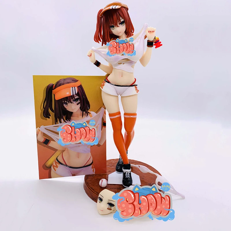 

SKYTUBE 1/6 PVC FIGURE Baseball Girl ILLUSTRATION BY Motaro Action Figures Toy Anime Sexy Girl Adult Collectible Model Doll Gift